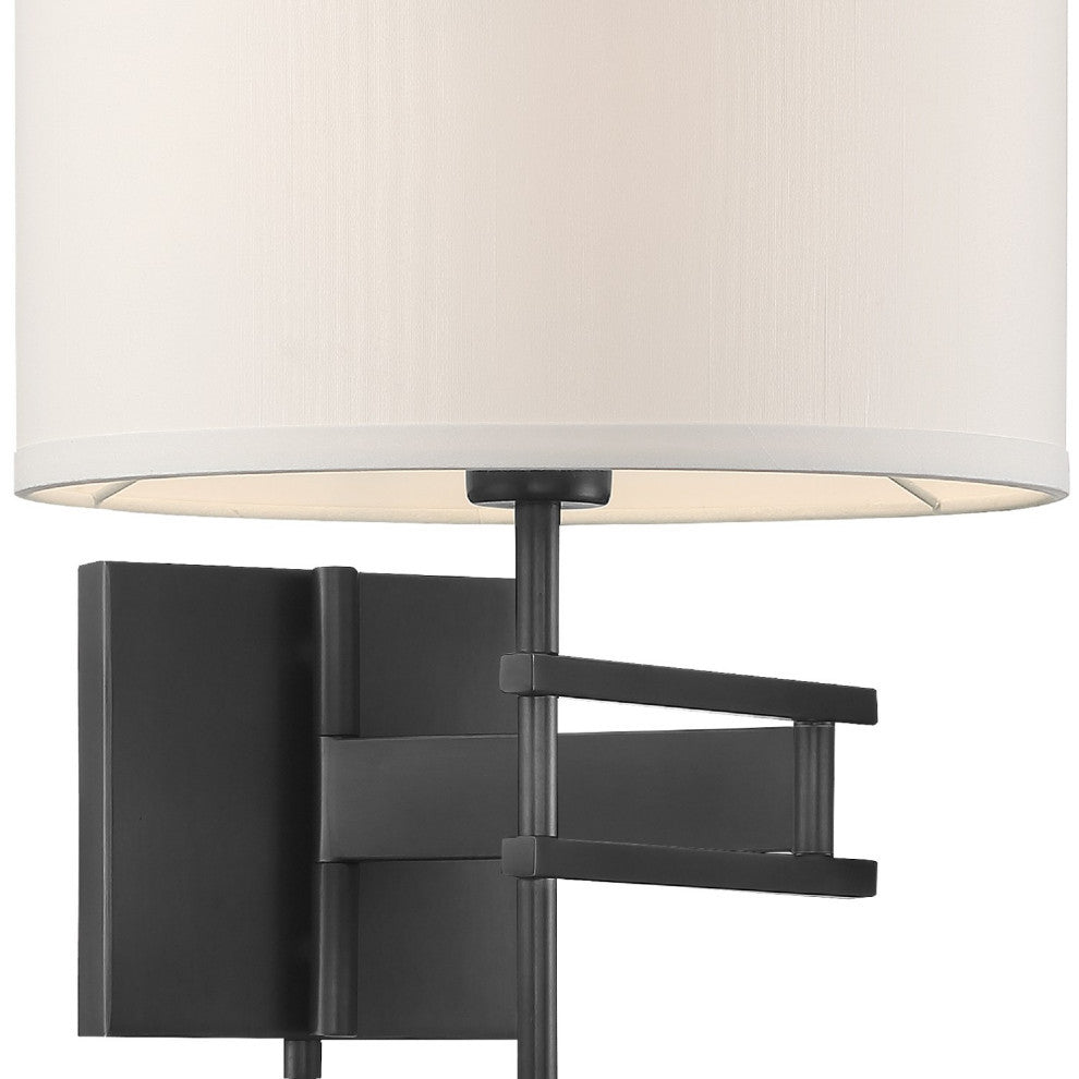 Marshall 1 Light Matte Black Wall Mount