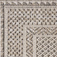 Resort Border Area Rug, Beige, 2'2"x7'6"