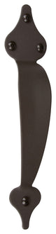 Barn Door Spade Pull Handle, Bronze