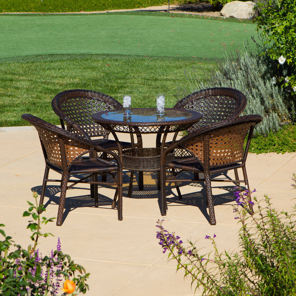 GDF Studio Sassel Outdoor Bistro Set