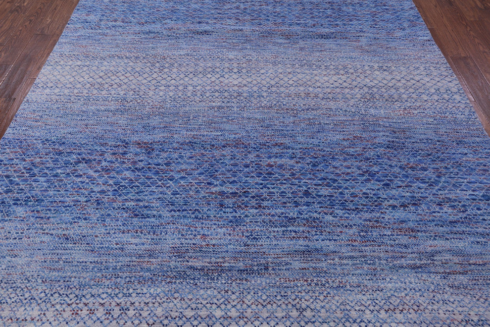 Savannah Grass Hand Knotted Wool Rug 8' 1" X 10' 3" - Q13199