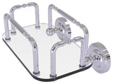 Prestige Wall Mounted Guest Towel Holder, Polished Chrome