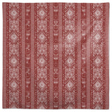 Dotted Boho Pattern Red 58x58 Tablecloth