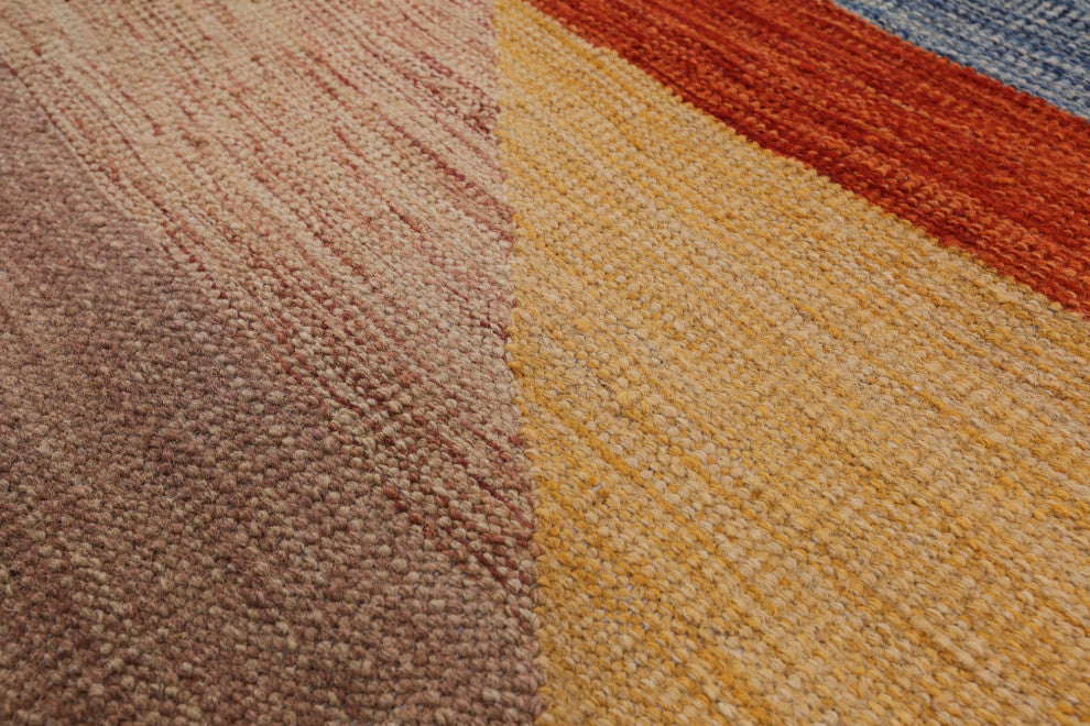 Kilim Flat Weave Wool On Wool Rug 9' 4" X 12' 0" - Q12601