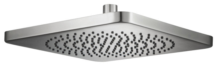 Isenberg 10" Solid Brass Rain Showerhead, Brushed Nickel