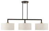 English Bronze Timeless, Transitional, Linear Chandelier