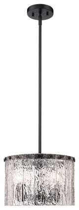 Zlite 1943P12-MB 3-Light Pendant, Clear
