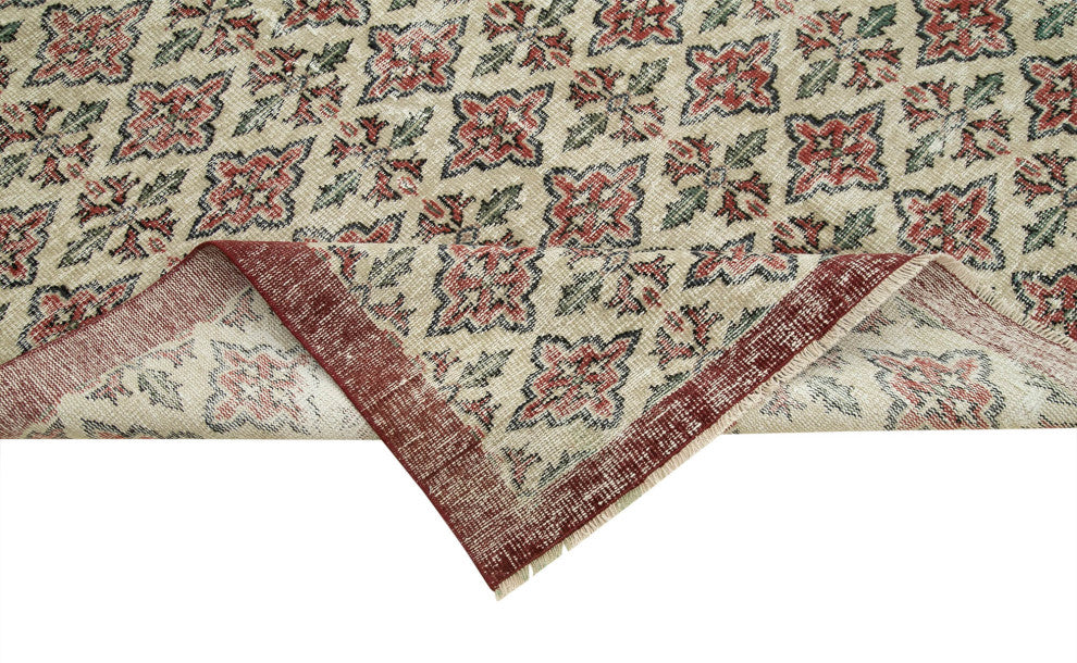 Rug N Carpet - Handmade Turkish 6' 1'' x 9' 0'' Wool Area Rug