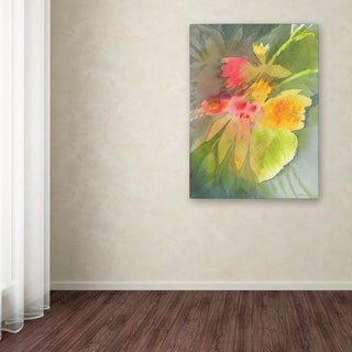 Sheila Golden 'Through Darkness Brightly' Canvas Art, 19x14