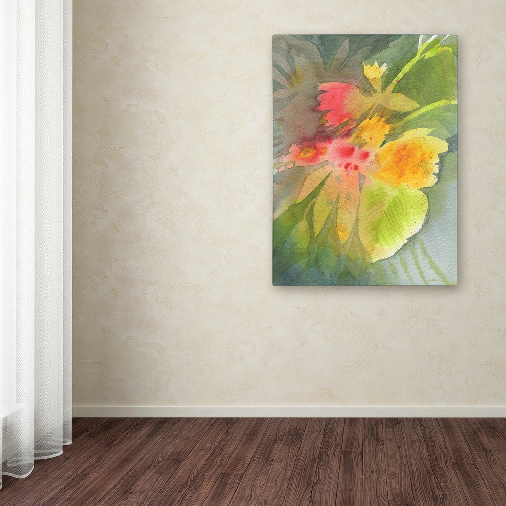 Sheila Golden 'Through Darkness Brightly' Canvas Art, 19x14