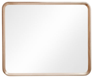Vela Mirror, Whitewash Oak, 36"