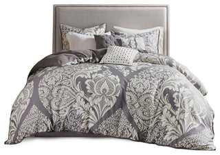 Madison Park Printed 7-Piece Comforter Set, Queen