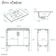 Voltaire 36" Single, Bathroom Vanity, White With Gold Hardware