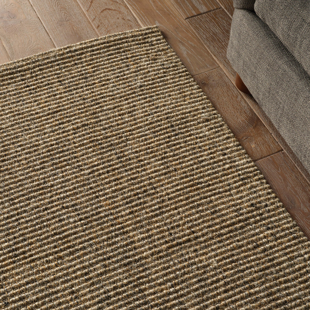 Jaipur Living Laney BHN01 Handmade Solid Tan Area Rug, 9'6"x13'6"