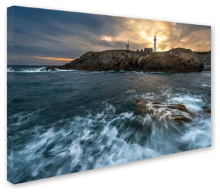 'The Lighthouse' Canvas Art by Mathieu Rivrin