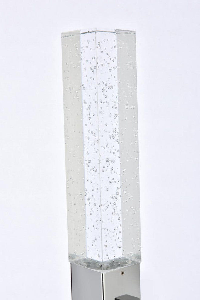 Lux Light 19" 2-Lights Chrome Wall Sconce
