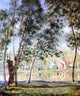 Alfred Sisley Sunny Afternoon, Willows by the Loing Wall Decal