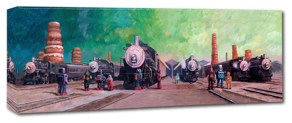 'Trainyard' Canvas Art by Eric Joyner