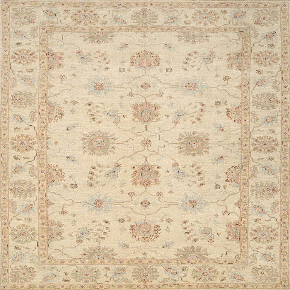 Ahgly Company Indoor Square Traditional Area Rugs, 6' Square