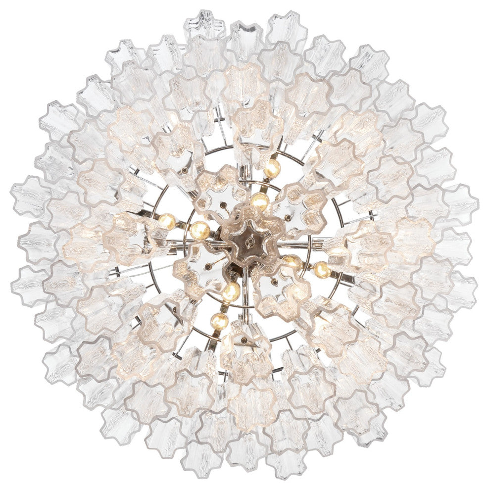 Crystorama Lighting Group ADD-316-CL Addis 16 Light 32"W - Polished Chrome