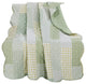 Greenland Home Fashions Juniper Throw Blanket 50x60-inch Sage
