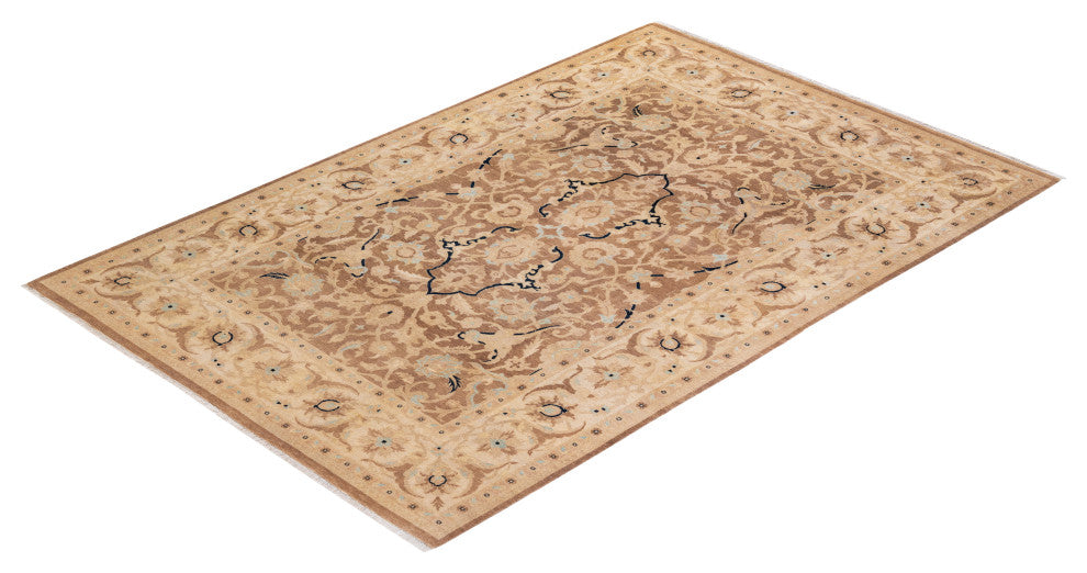 ECLECTIC, Hand Knotted Area Rug 8' 10" X 6' 0"
