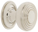 Deco Brass 1 3/8" Cabinet Knob With Rope Rose, Polished Nickel