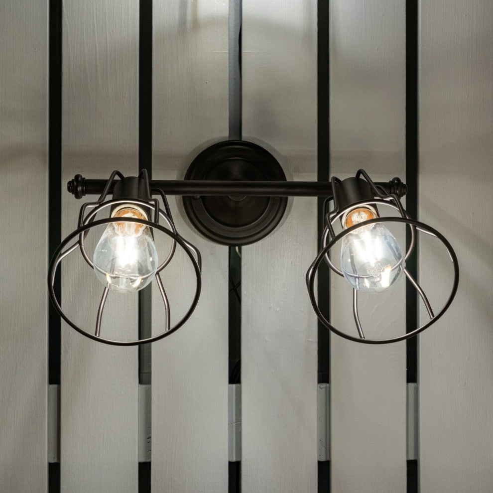 Clybourn 2-Light Adjustable Vanity Oil Rubbed Bronze