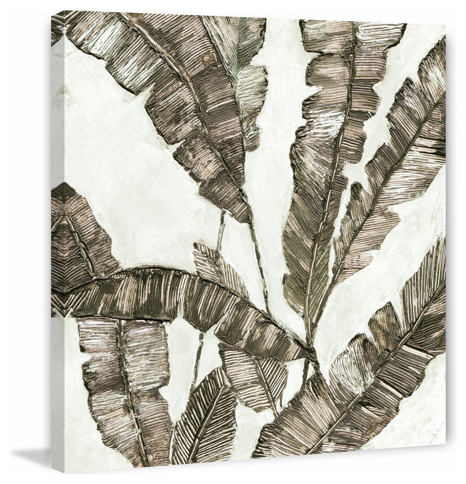 "Sephia" Painting Print on Wrapped Canvas, 24"x24"