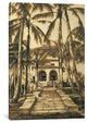 "Entry To Villa" by David Parks, Canvas Print, 18"x12"