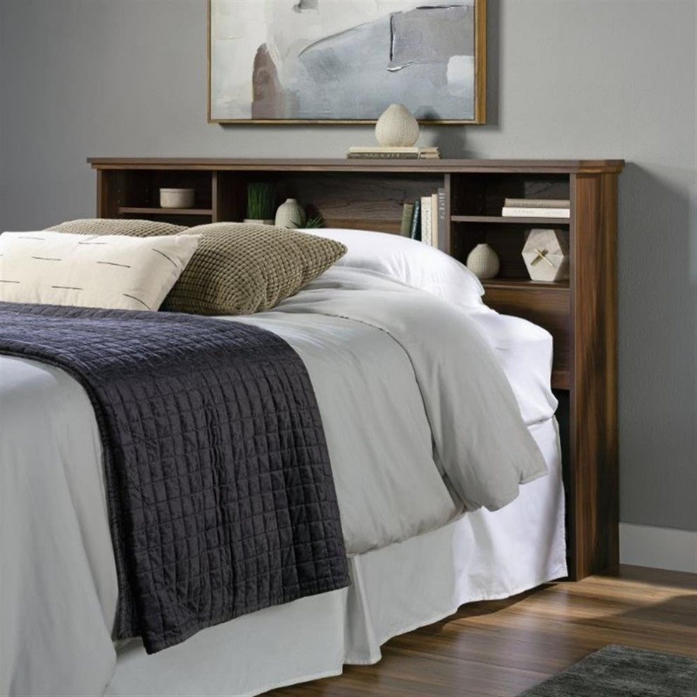 Sauder River Ranch Engineered Wood Full-Queen Headboard in Walnut Finish