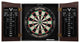 Viper Vault Dartboard Cabinet With Shot King Sisal Dartboard