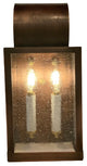The " Carriage Man" Solid Copper Wall Lamp, Handmade in USA.