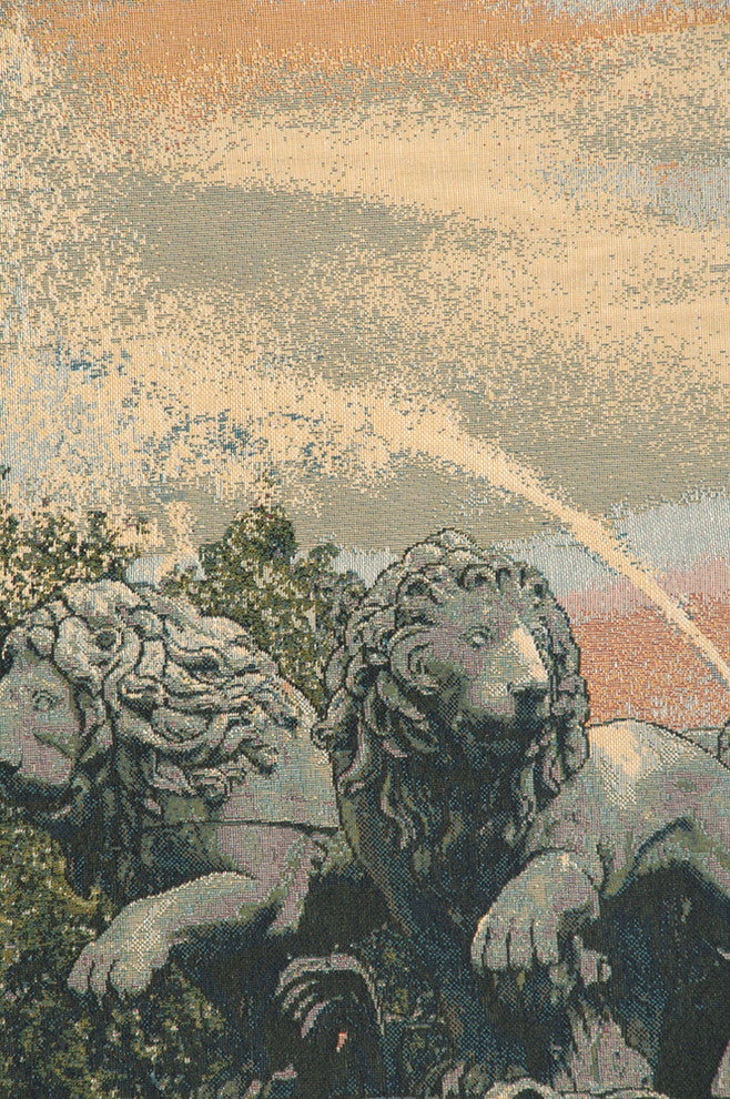 Cibele Madrid Fountain, Wall Tapestry, 24"x34"