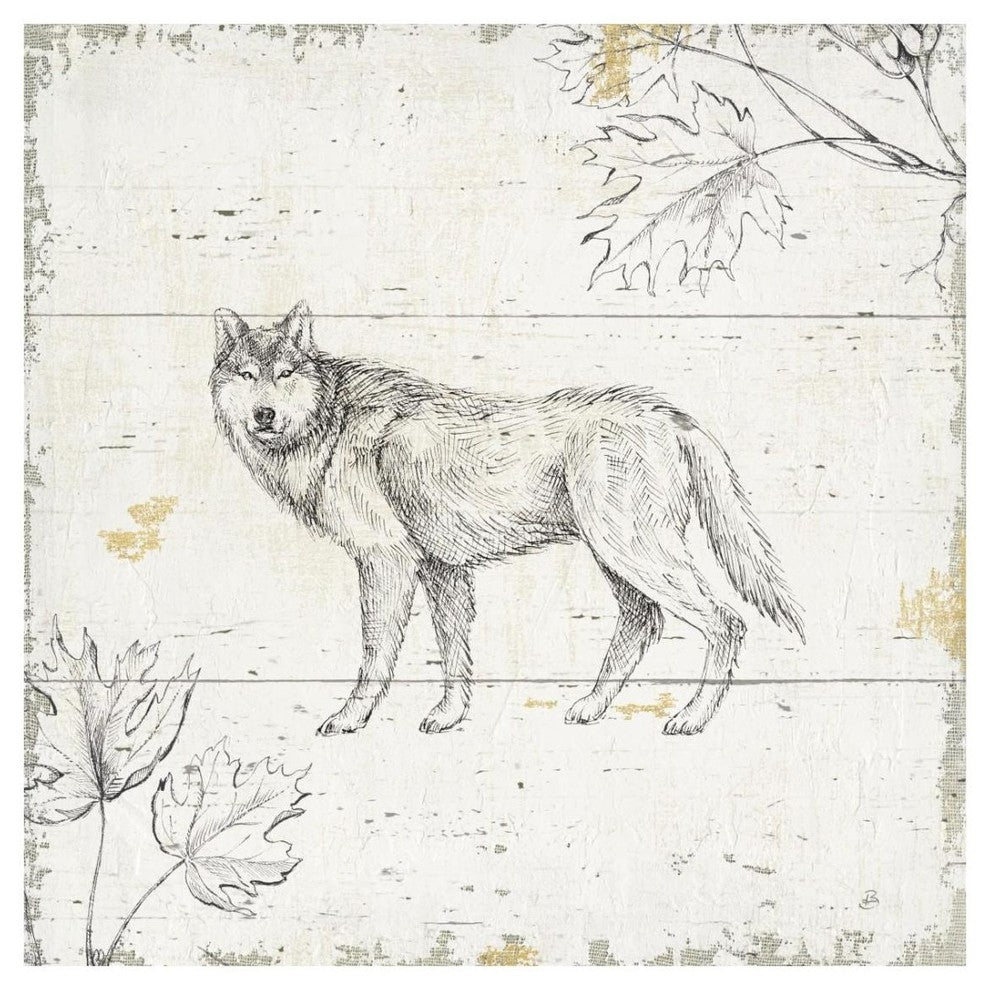 "Wild and Beautiful VIII" Digital Paper Print by Daphne Brissonnet, 26"x26"