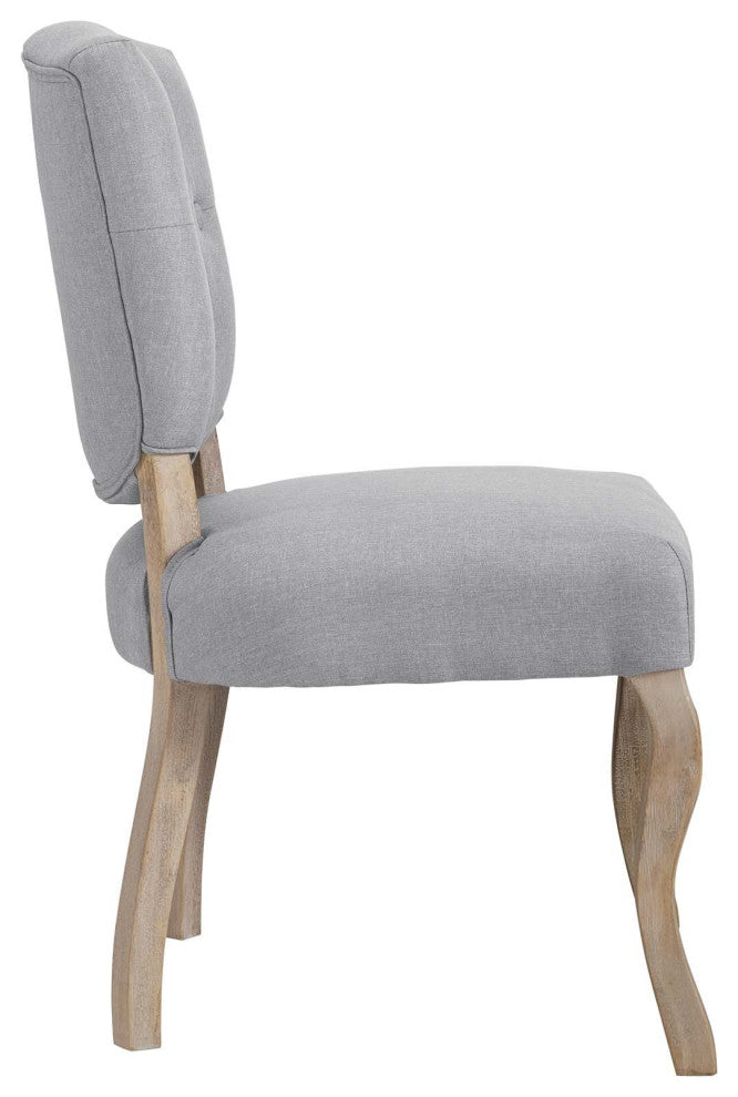 Light Gray Array Dining Side Chair Set of 4