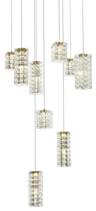 Home Living 24" LED Pendant, Satin Gold