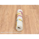 Colorful Modern Abstract Motifs Wool and Sari Silk Hand Knotted Rug, 3'0"x5'0"
