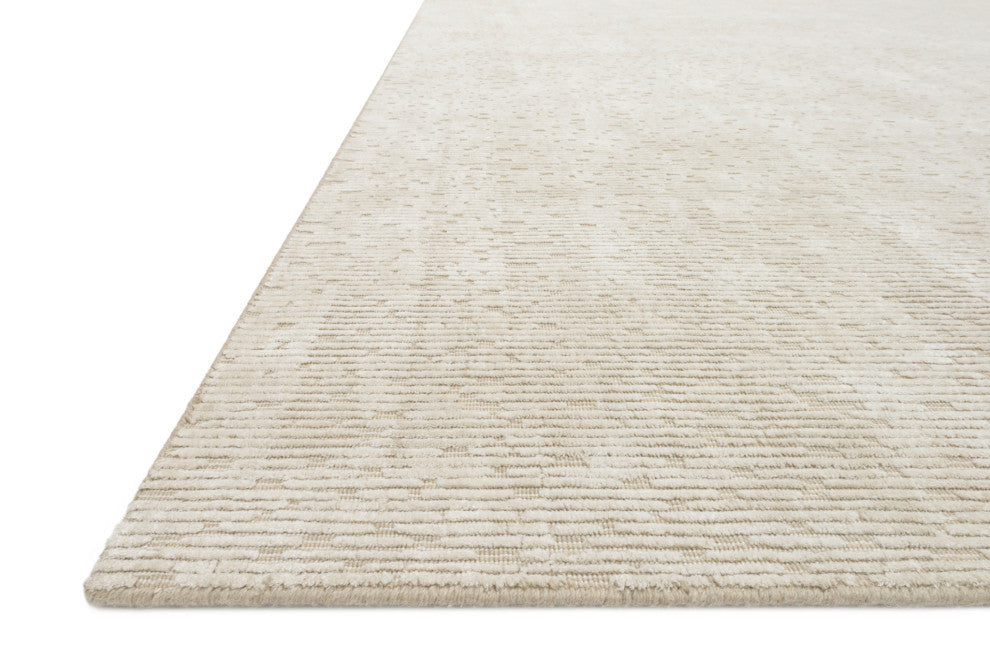 Beige Neutral Feel-Good Texture Ollie Area Rug, Ivory, 8'6"x11'6"