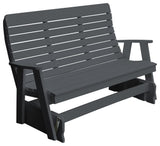 4' Poly Winston Glider, Dark Gray