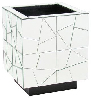 Beveled Mirror Pedestal