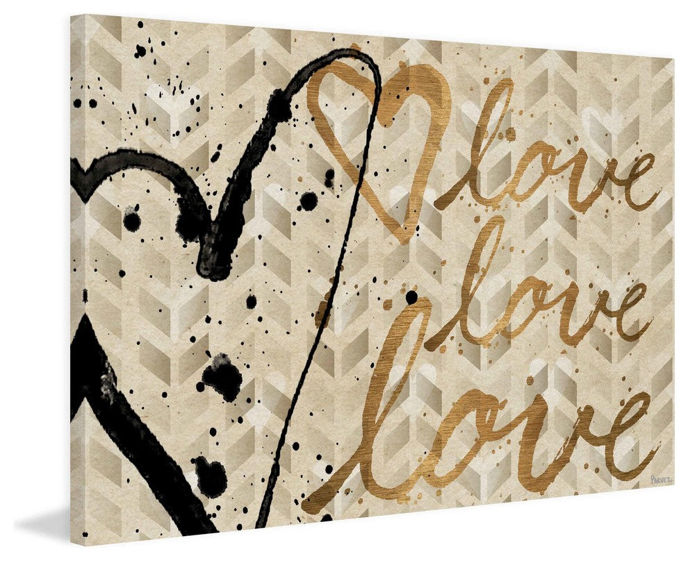 "Love Trio" Print on Canvas