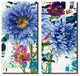 Painted Petals LXXIV Canvas Art, 2-Piece Set