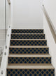 Octagon Links Peel and Stick Stair Riser Strips, Navy, 48"w X 7"h, 6 Pack
