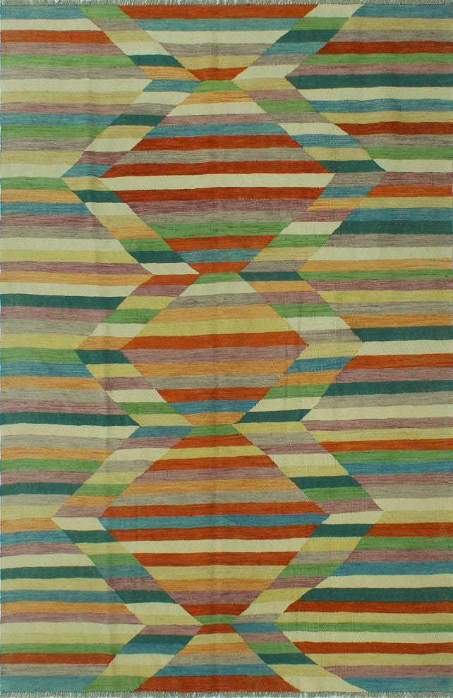 Winchester Kilim Armani Rust Rug