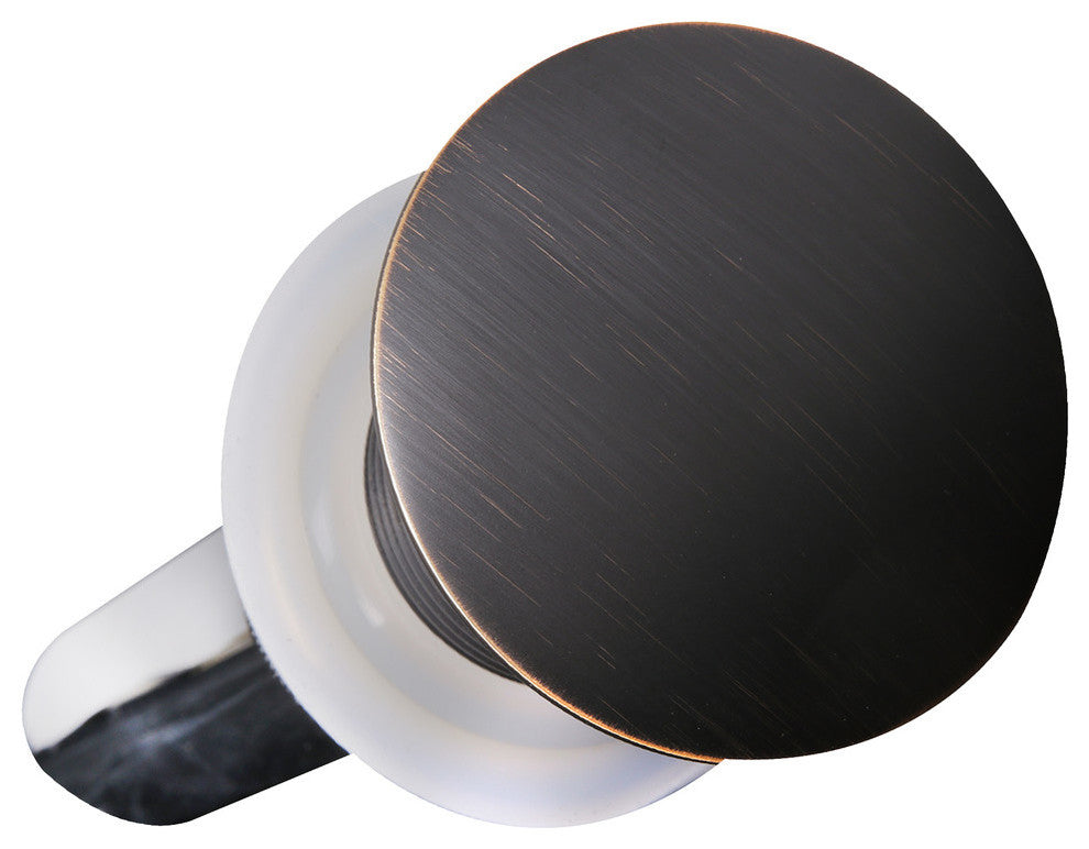 Nantucket Sinks Brushed Finish Oil Rubbed Bronze Umbrella Drain