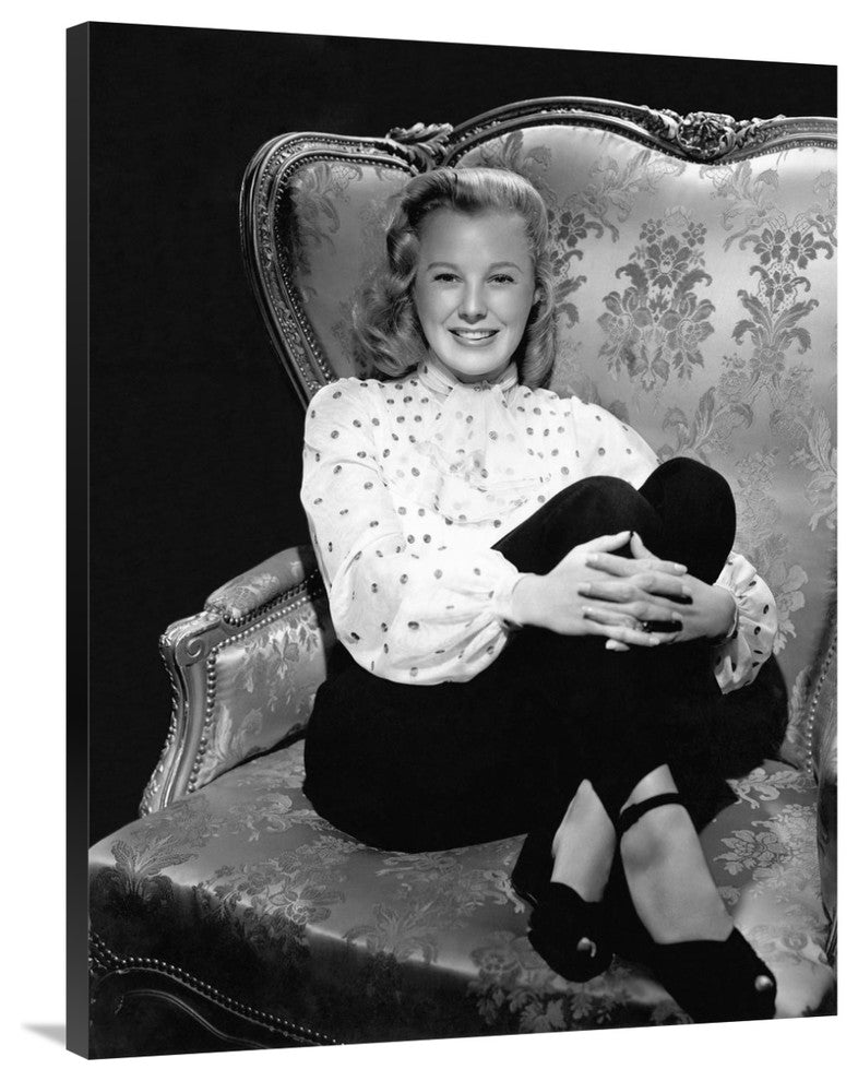 "June Allyson" Stretched Canvas Giclee by Hollywood Photo Archive, 31x40"