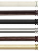 Lid 1" Curtain Rod, White, 28-48"