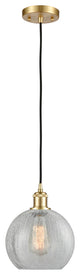 Innovations Lighting 516-1P-SG-G125-8-LED Athens 1 Light 8" Mini Pendant