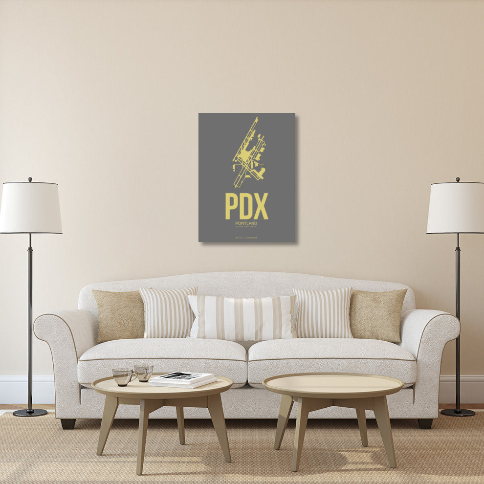 "PDX Portland Poster 2" Fine Art Print